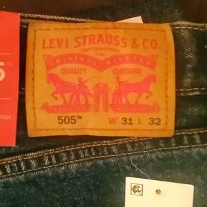 Brand new with tags Levis 505 size 31x32